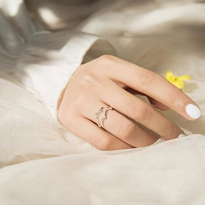 Delicate Artisan Silver Ring