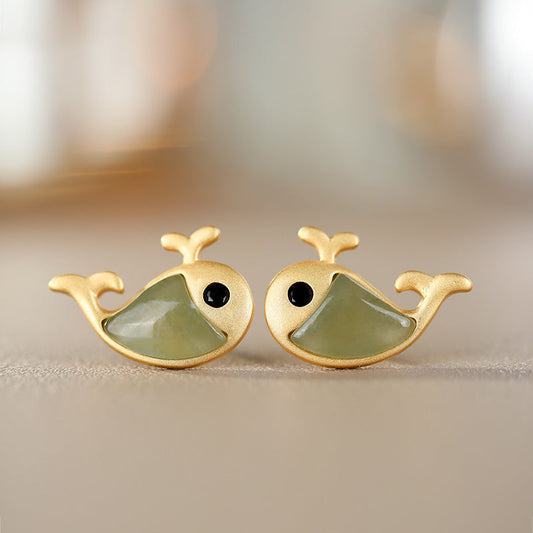 Delicate Artisan Gold Earring