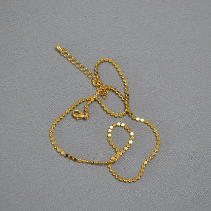 Beautiful Gold Necklace with Unique Style