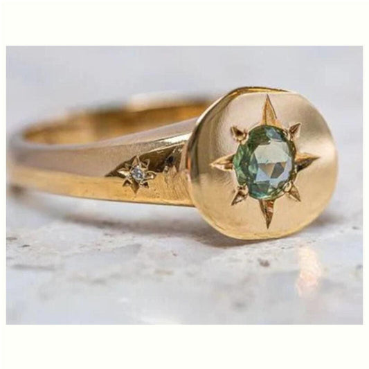Vintage Handmade Gold Ring