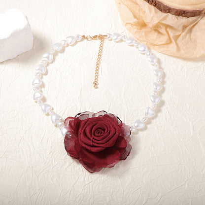 Delicate Artisan Pearl Necklace