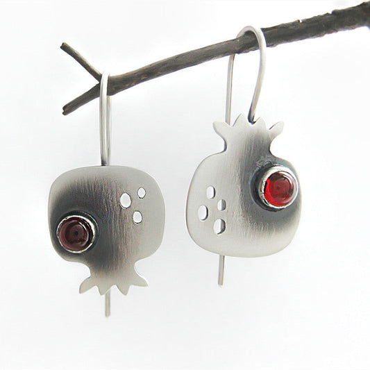 Vintage Handmade Silver Earring