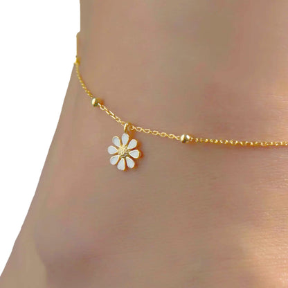Beautiful Gold Anklet with Unique Style