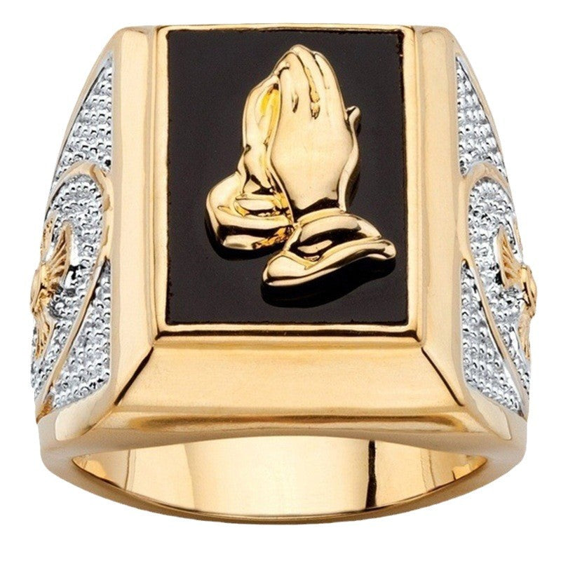 Delicate Artisan Gold Ring