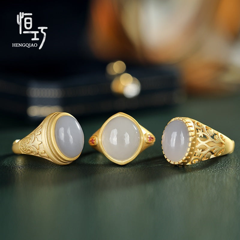 Romantic Gold Ring for Special Moments