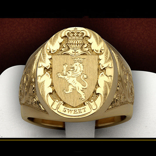 Romantic Gold Ring for Special Moments