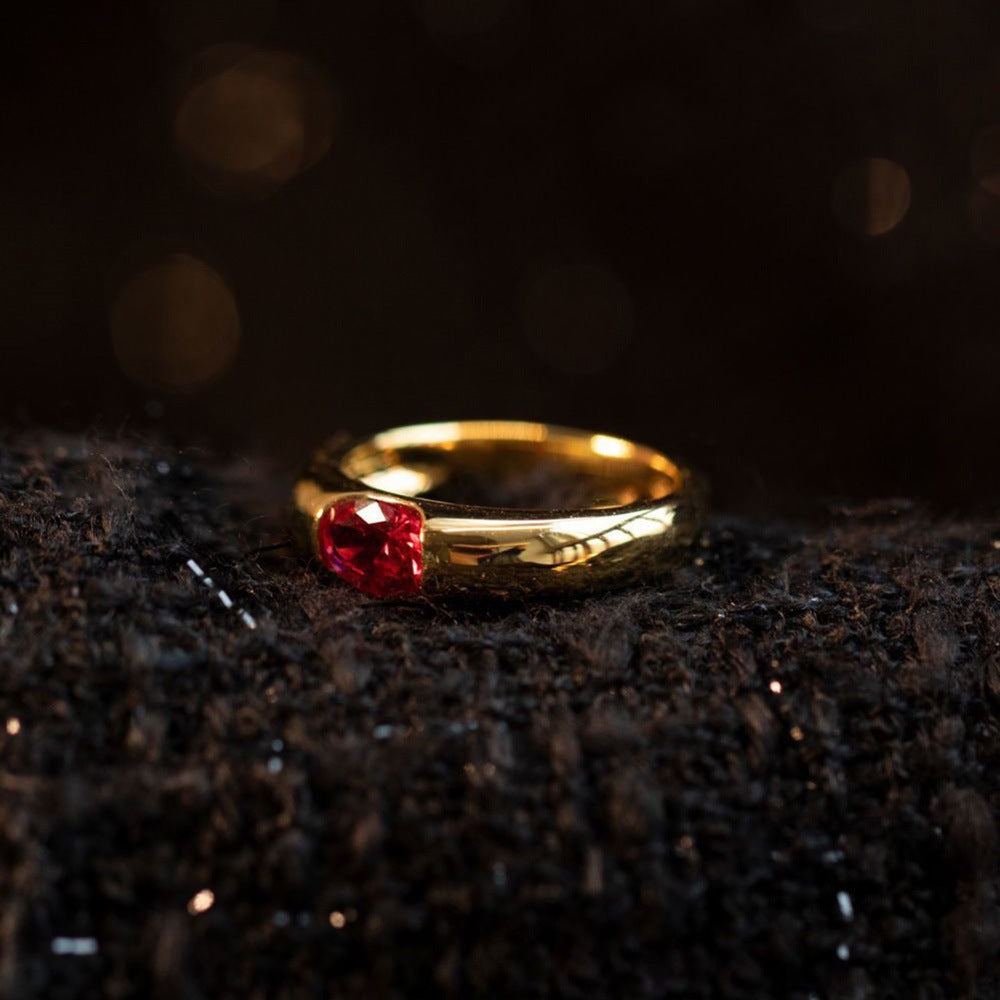 Romantic Gold Ring for Special Moments