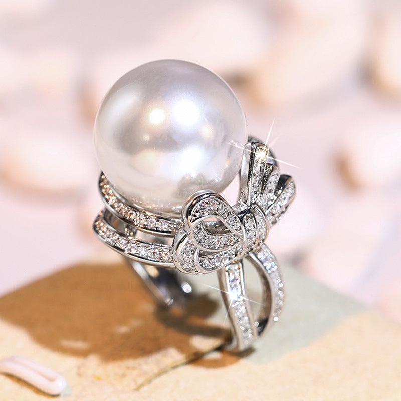 Charming Pearl Ring for Any Occasion