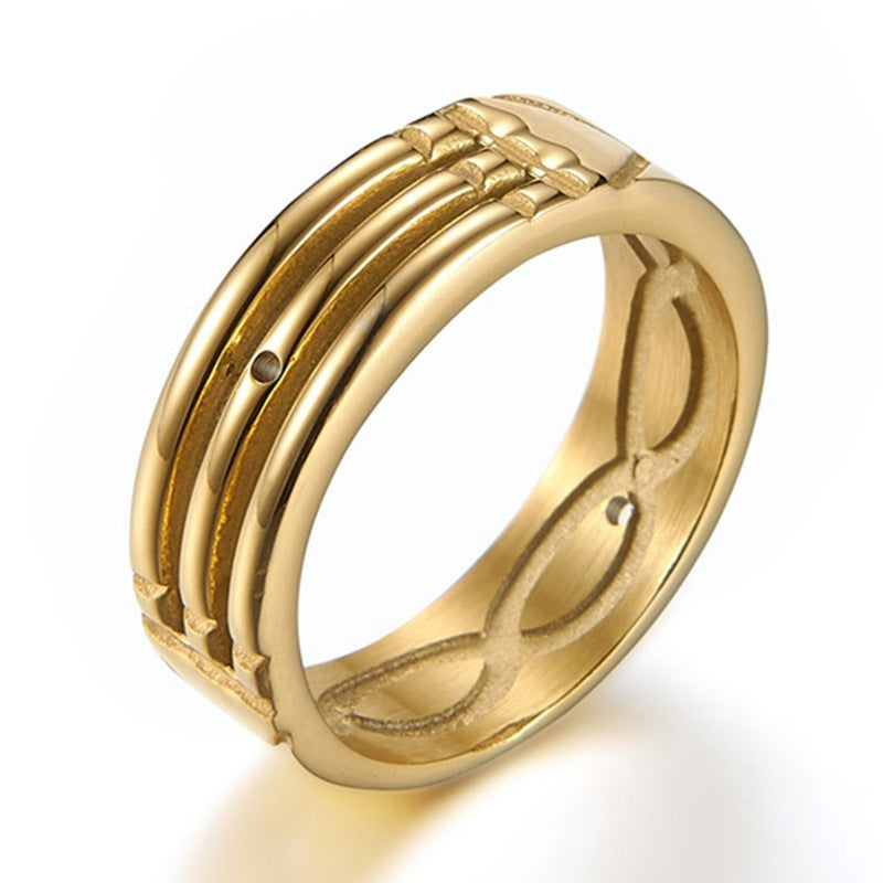 Classic Gold Ring with Timeless Appeal