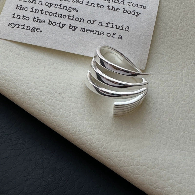 Delicate Artisan Silver Ring