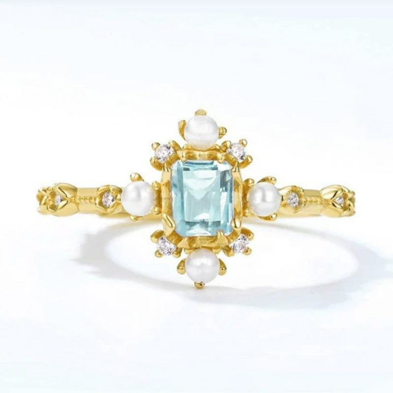 Vintage Handmade Pearl Ring