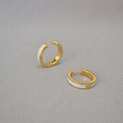 Vintage Handmade Gold Earring