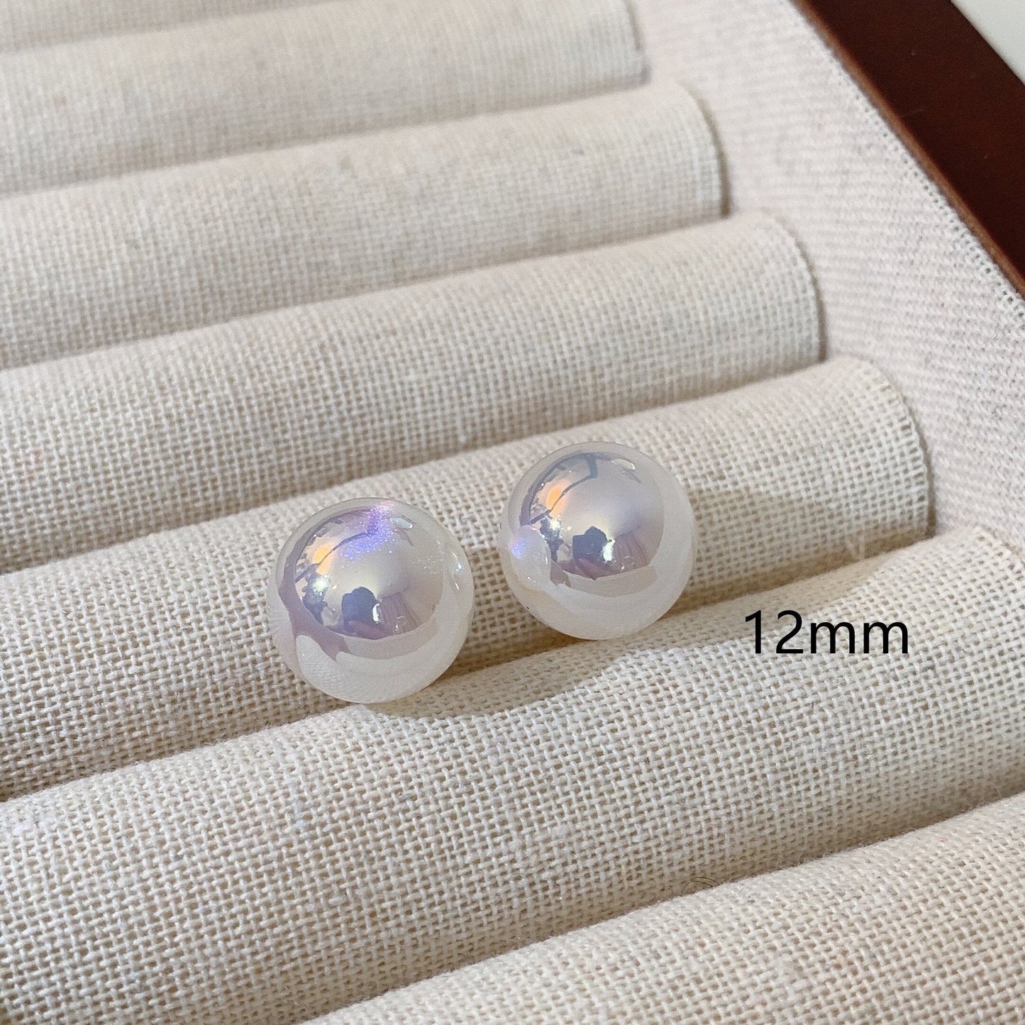 Delicate Artisan Pearl Earring