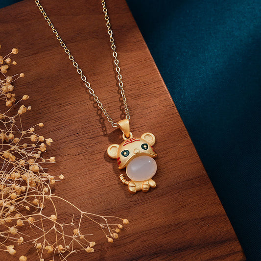 Delicate Artisan Gold Necklace