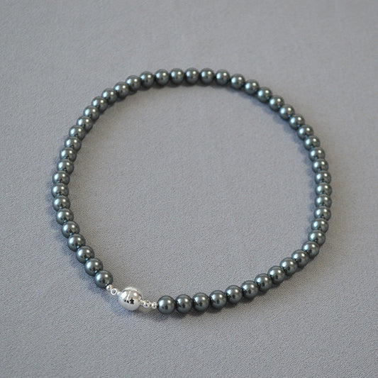Delicate Artisan Pearl Necklace