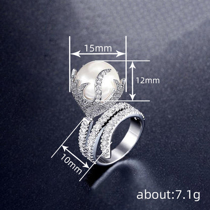 Vintage Handmade Pearl Ring