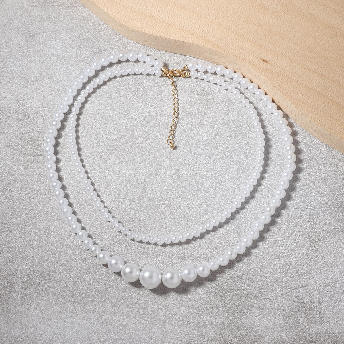 Vintage Handmade Pearl Necklace