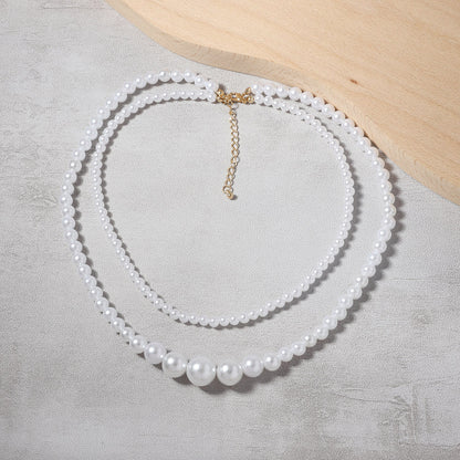 Vintage Handmade Pearl Necklace