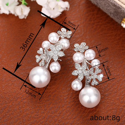 Delicate Artisan Pearl Earring