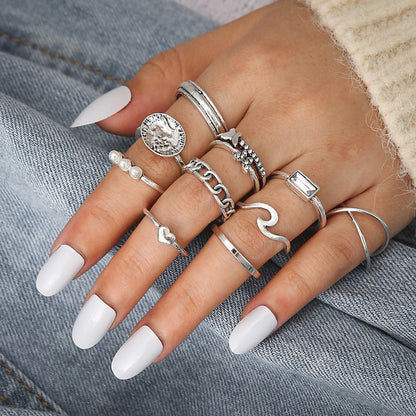 Beautiful Pearl Set with Unique Style