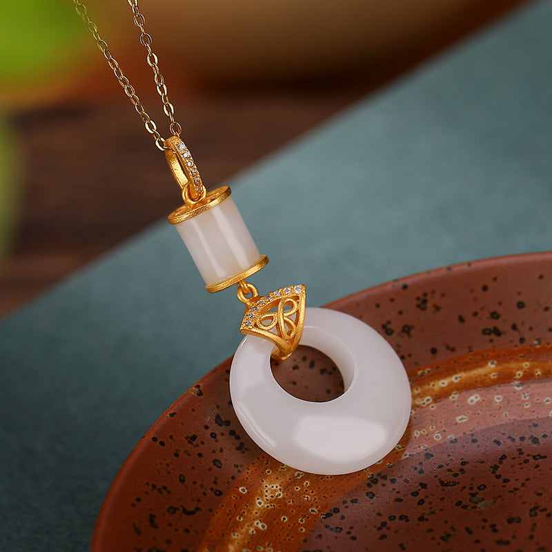 Beautiful Gold Pendant with Unique Style