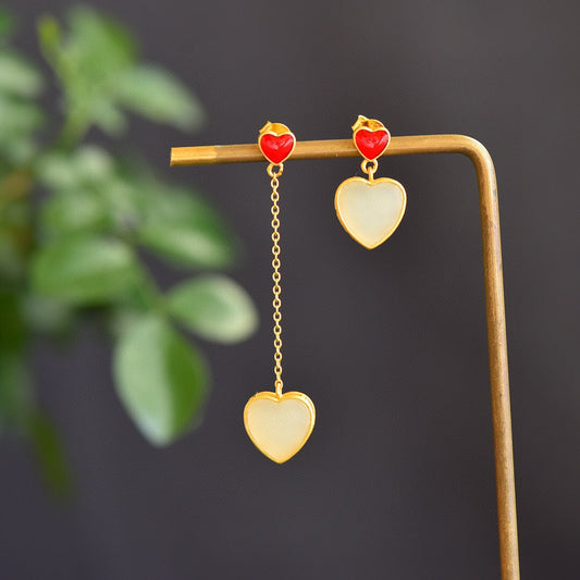 Romantic Silver Earring for Special Moments