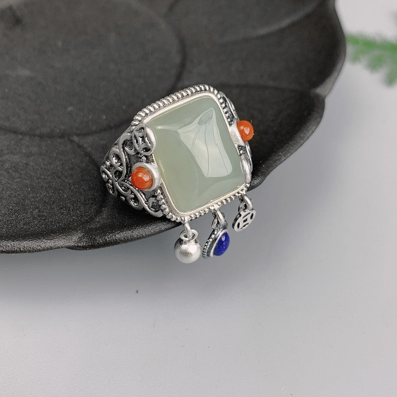 Beautiful Silver Ring with Unique Style