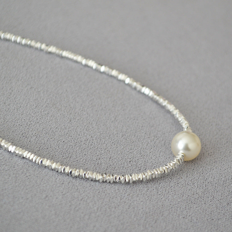 Romantic Silver Necklace for Special Moments