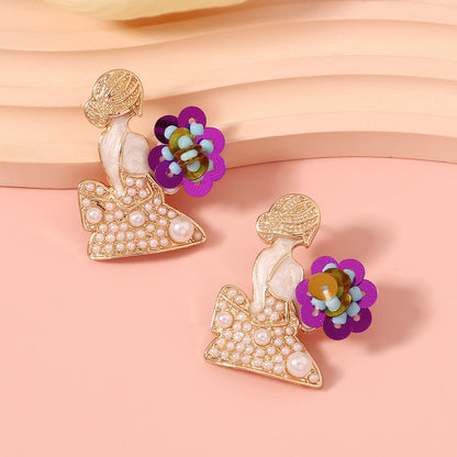 Romantic Pearl Earring for Special Moments