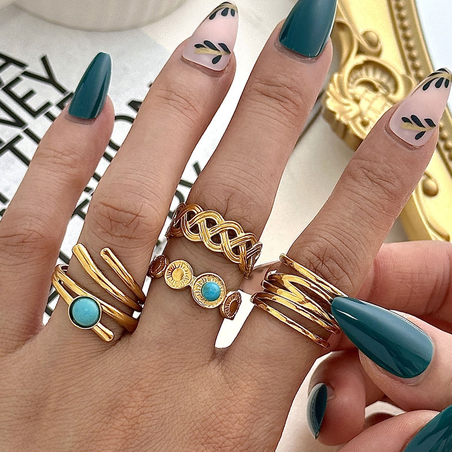Vintage Handmade Gold Ring