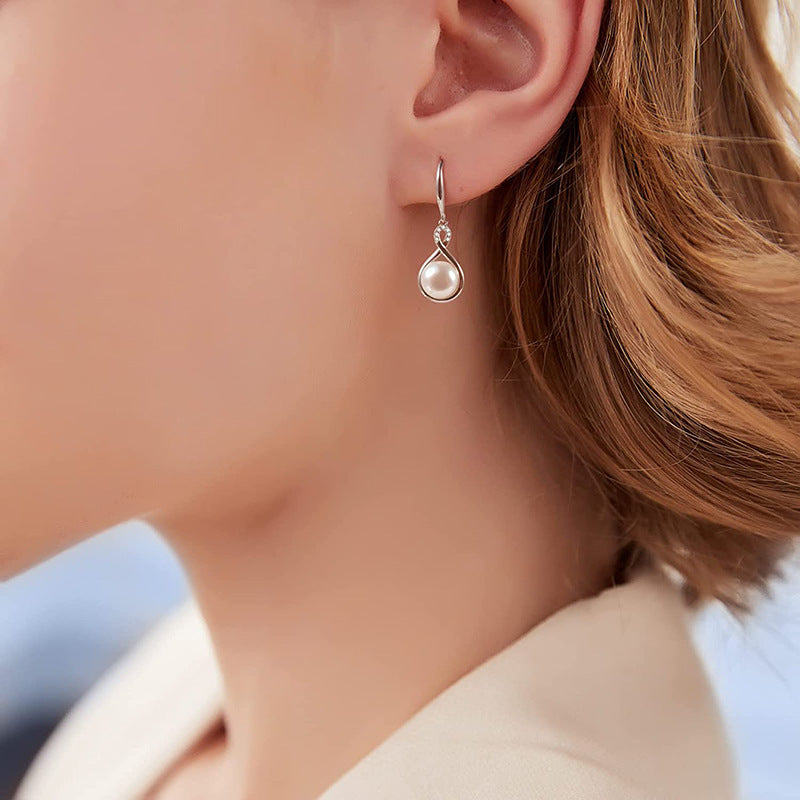 Delicate Artisan Pearl Earring