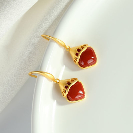 Delicate Artisan Silver Earring