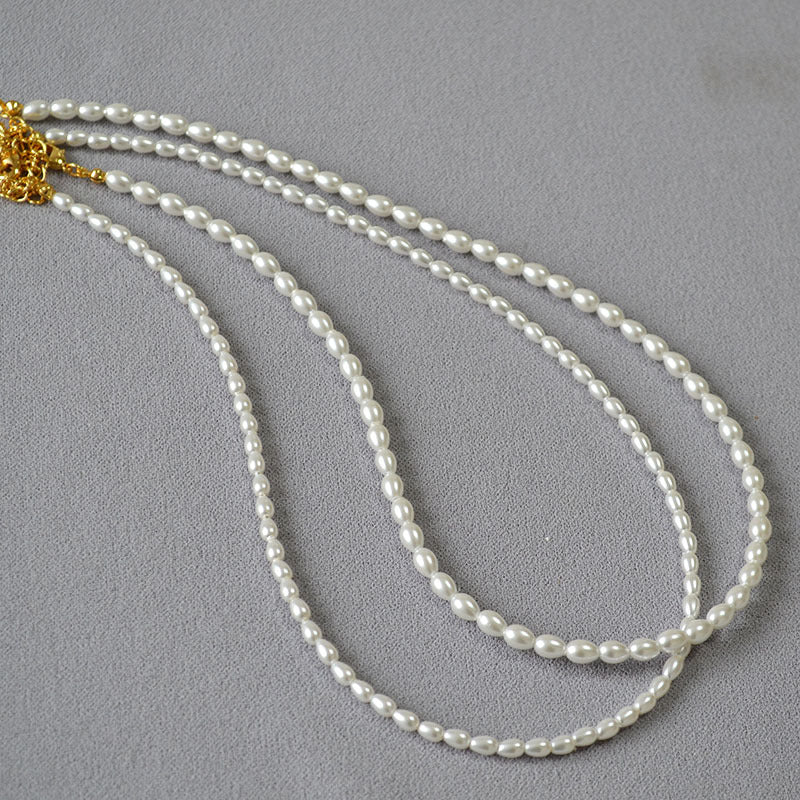 Vintage Handmade Pearl Necklace