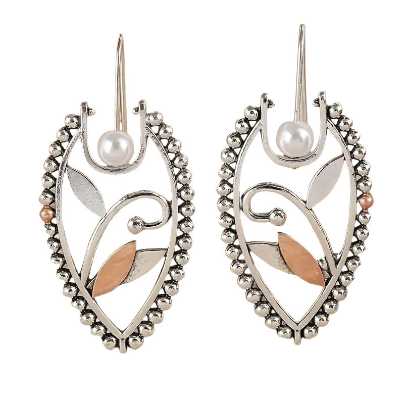 Delicate Artisan Pearl Earring
