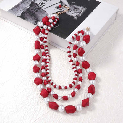 Vintage Handmade Pearl Necklace