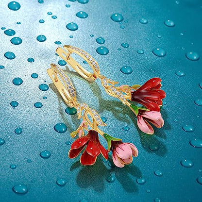 Romantic Gold Earring for Special Moments