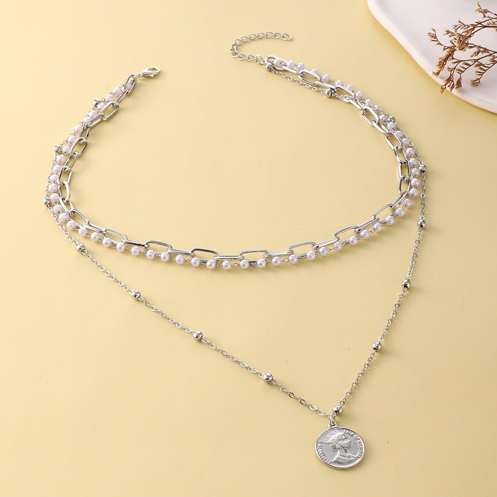 Delicate Artisan Pearl Necklace