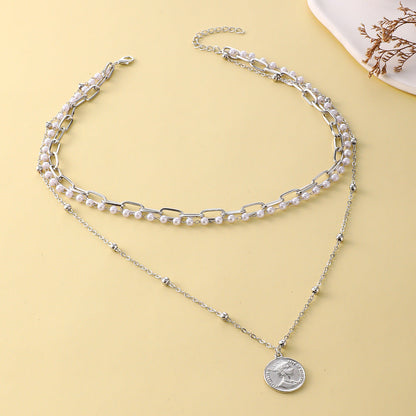 Delicate Artisan Pearl Necklace