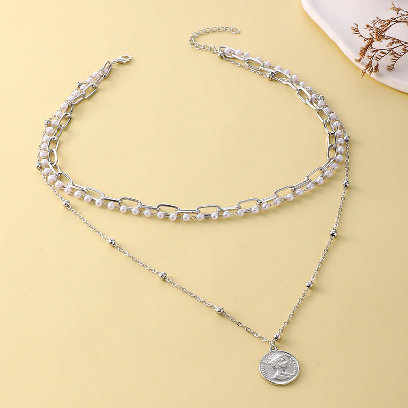 Delicate Artisan Pearl Necklace