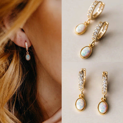 Vintage Handmade Gold Earring