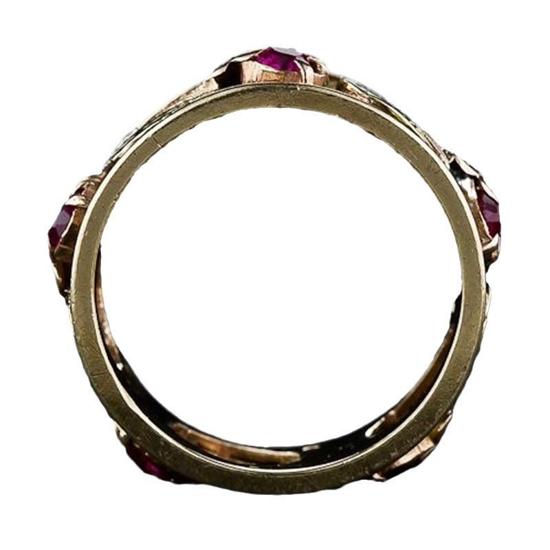 Delicate Artisan Gold Ring