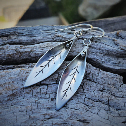 Beautiful Silver Earring with Unique Style