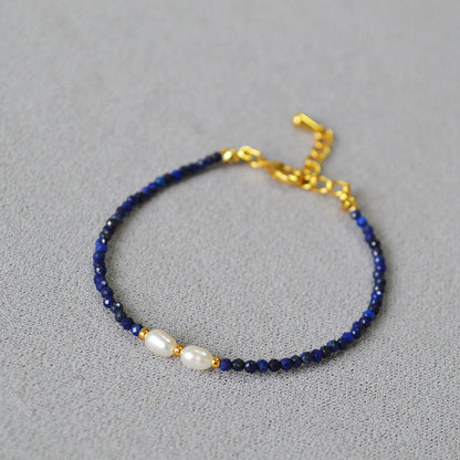 Delicate Artisan Pearl Bracelet
