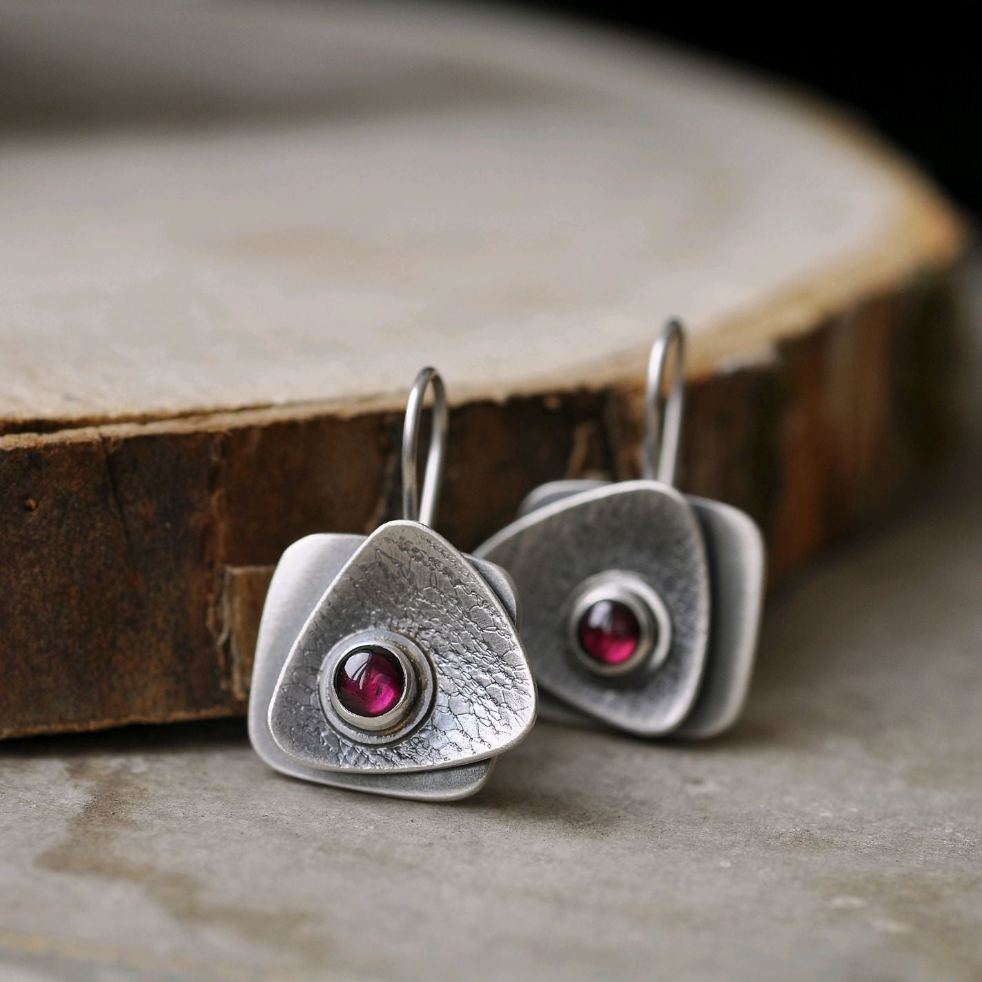 Delicate Artisan Pearl Earring