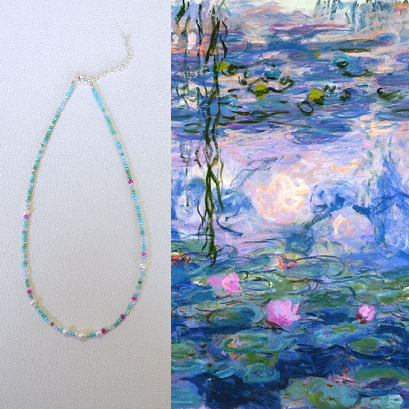 Vintage Handmade Pearl Necklace