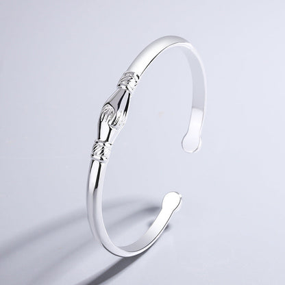 Vintage Handmade Silver Bracelet