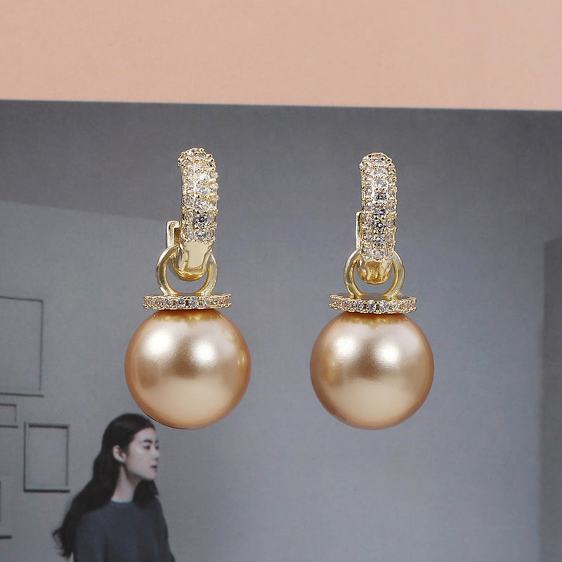 Delicate Artisan Pearl Earring