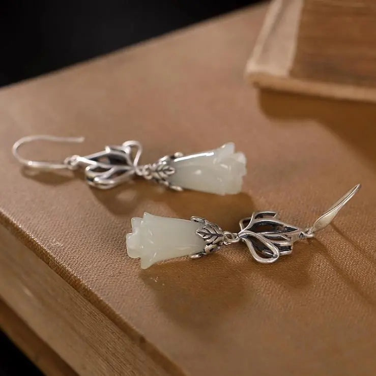 Delicate Artisan Silver Earring
