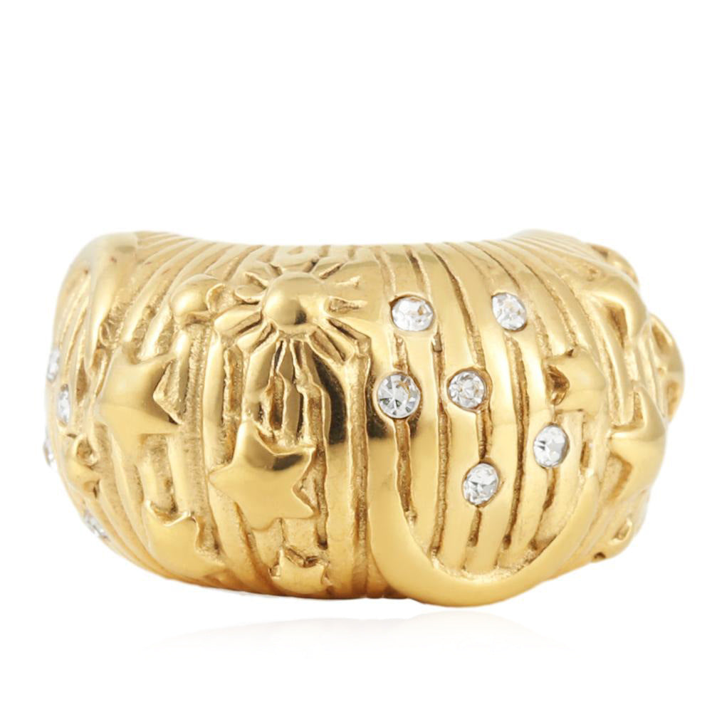Romantic Gold Earring for Special Moments