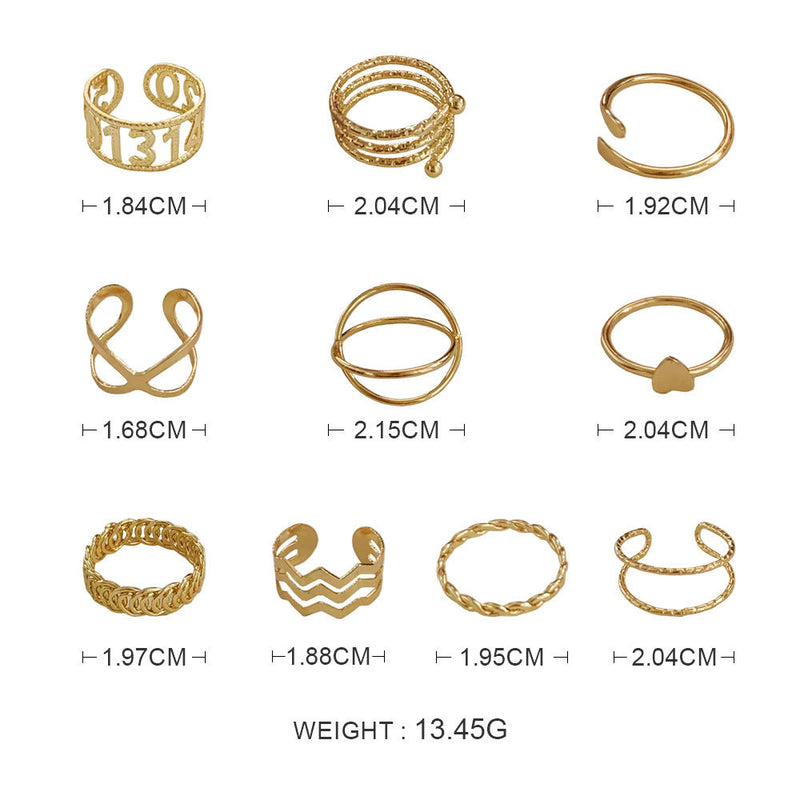 Beautiful Gold Ring with Unique Style